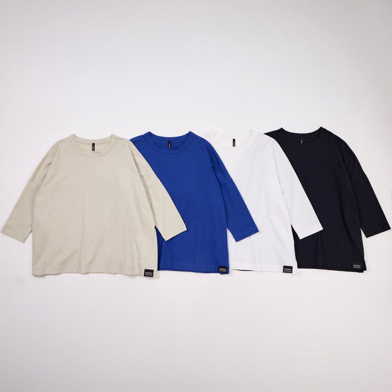 PlaX™8分袖Tシャツ【日本製】