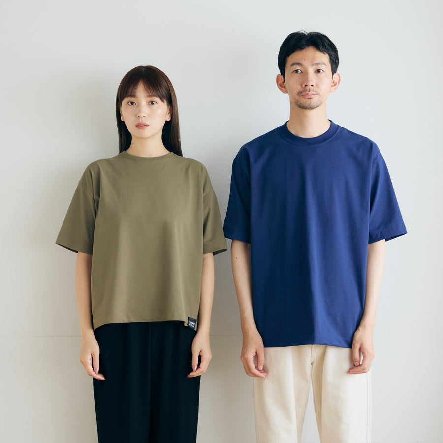 天竺5分袖Tシャツ【日本製】