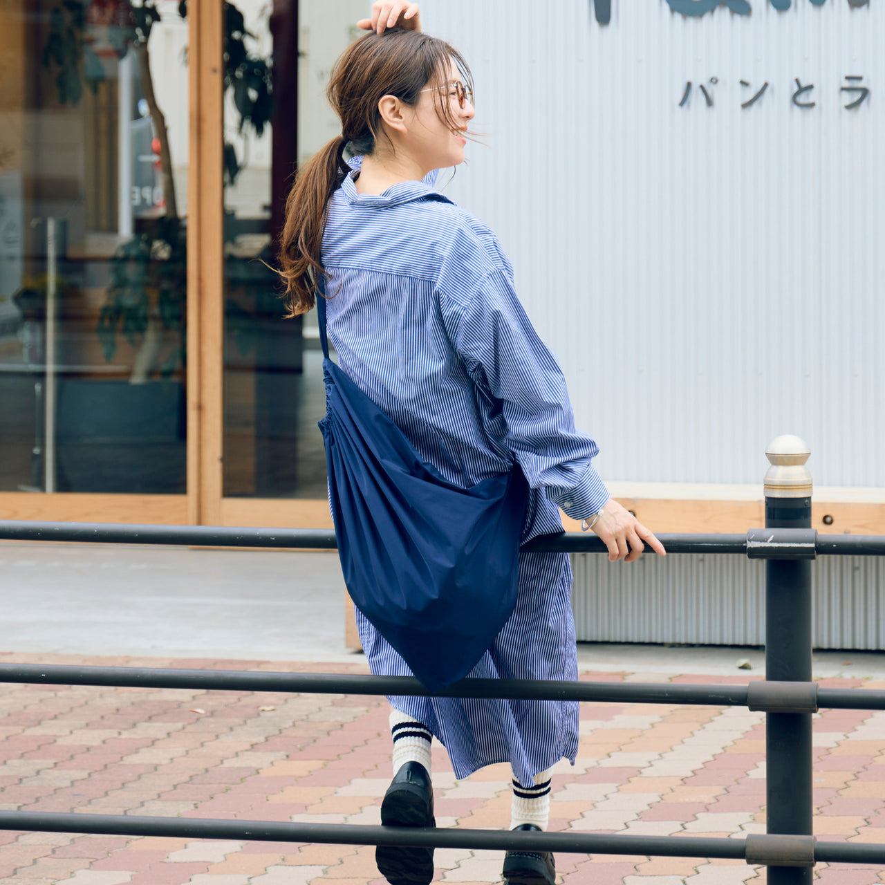 撥水加工ショッパーバッグ
